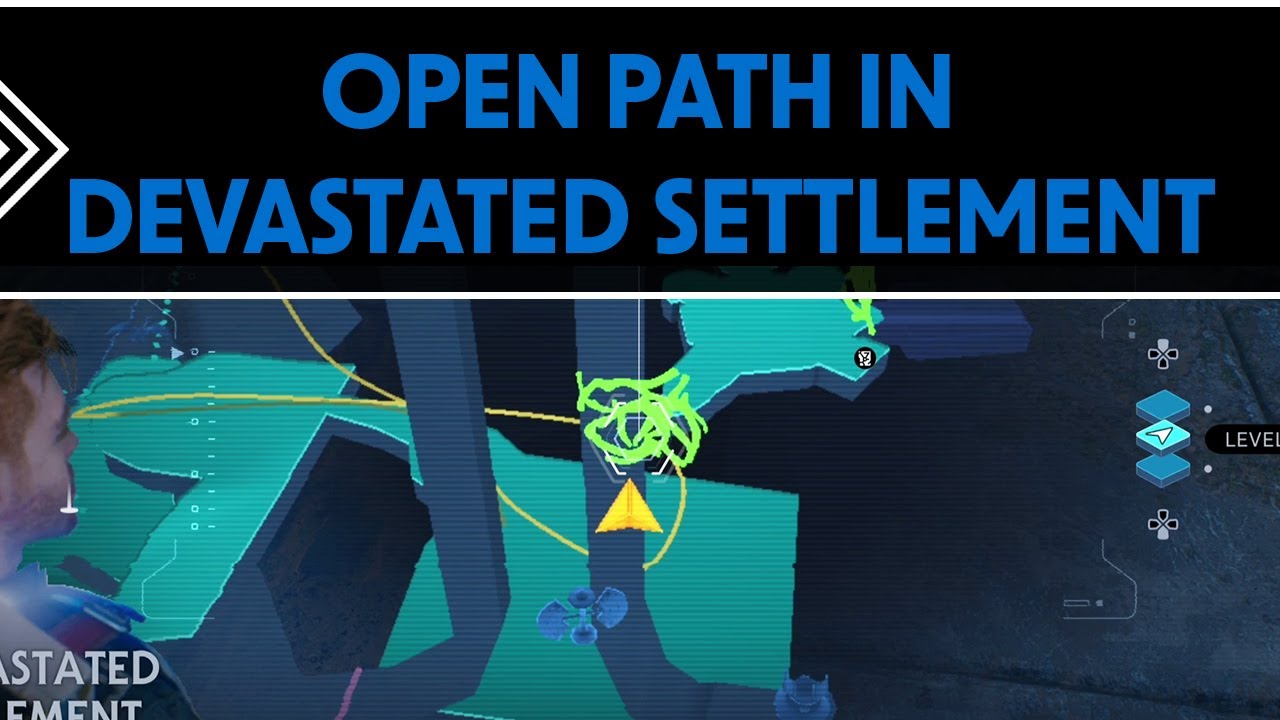 How to access open path in Devastated Settlement - Ambidexterity Perk - Star Wars Jedi Survivor