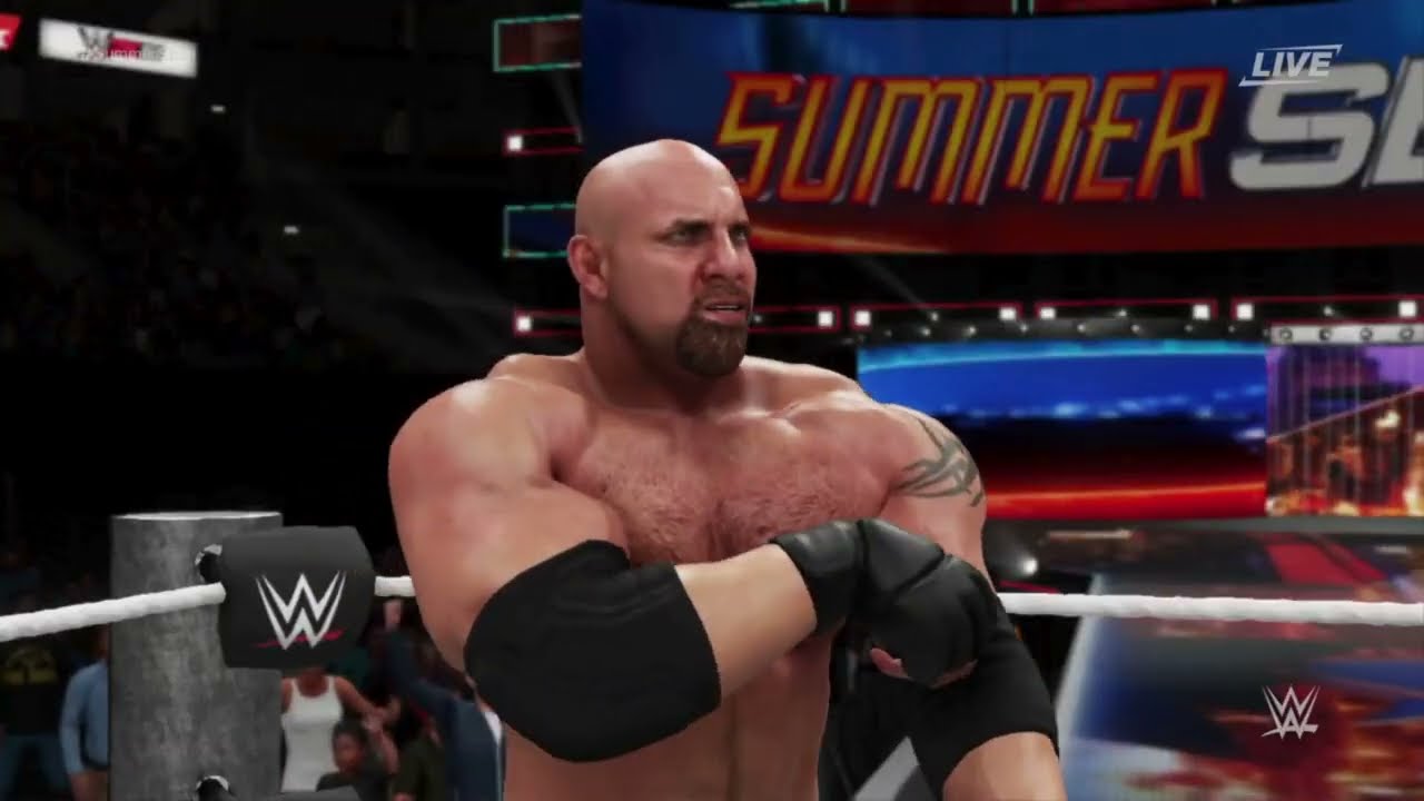 The Rock vs Goldberg vs Stone Cold vs Triple H 🔥  Fatal 4 Way Match  WWE SummerSlam Gaming