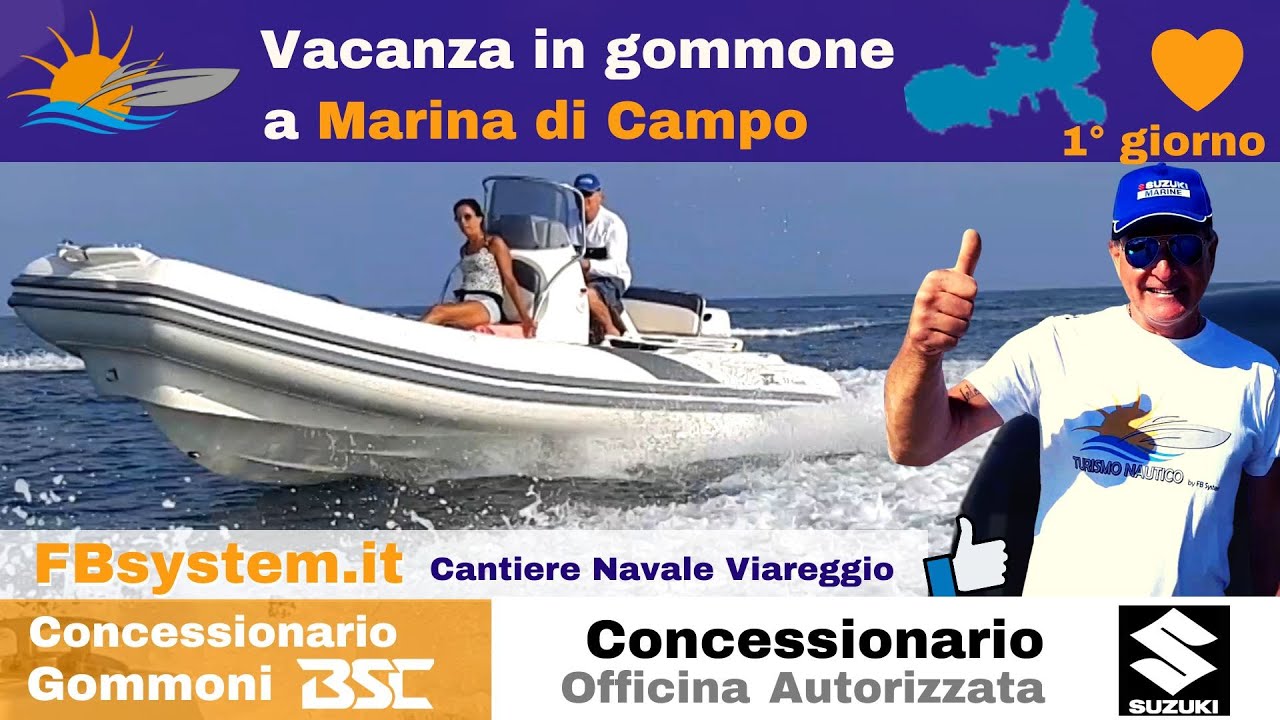 Vacanza in gommone a Marina di Campo: Isola d'Elba