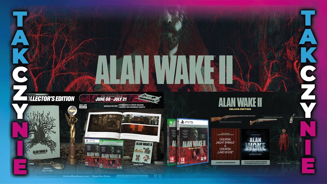 Alan Wake 2 Edycja Kolekcjonerska (Collector&rsquo;s Edition) i Edycja Deluxe  - Warto kupić?