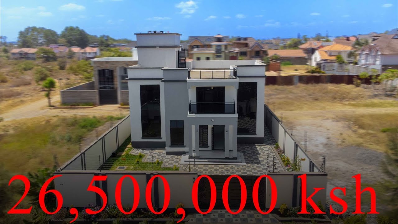 4 Bedroom Mansionette for Sale in Kamakis | Varsity Ville | 50x100 Freehold | Lake View | KSh 25.6M
