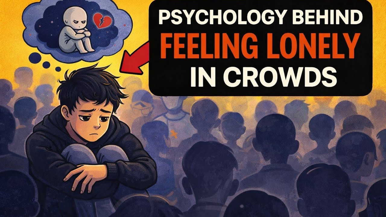Psychology Behind Feeling Lonely in Crowds