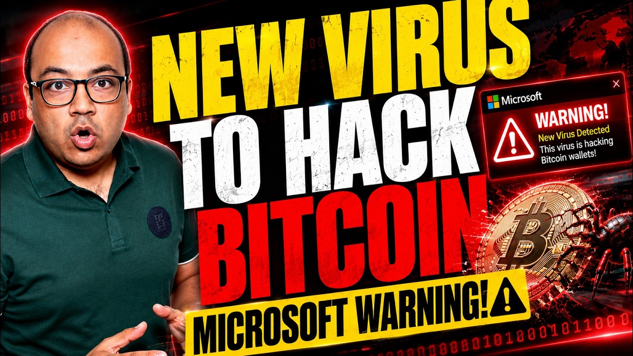 NEW VIRUS TO HACK BITCOIN. MICROSOFT WARNING
