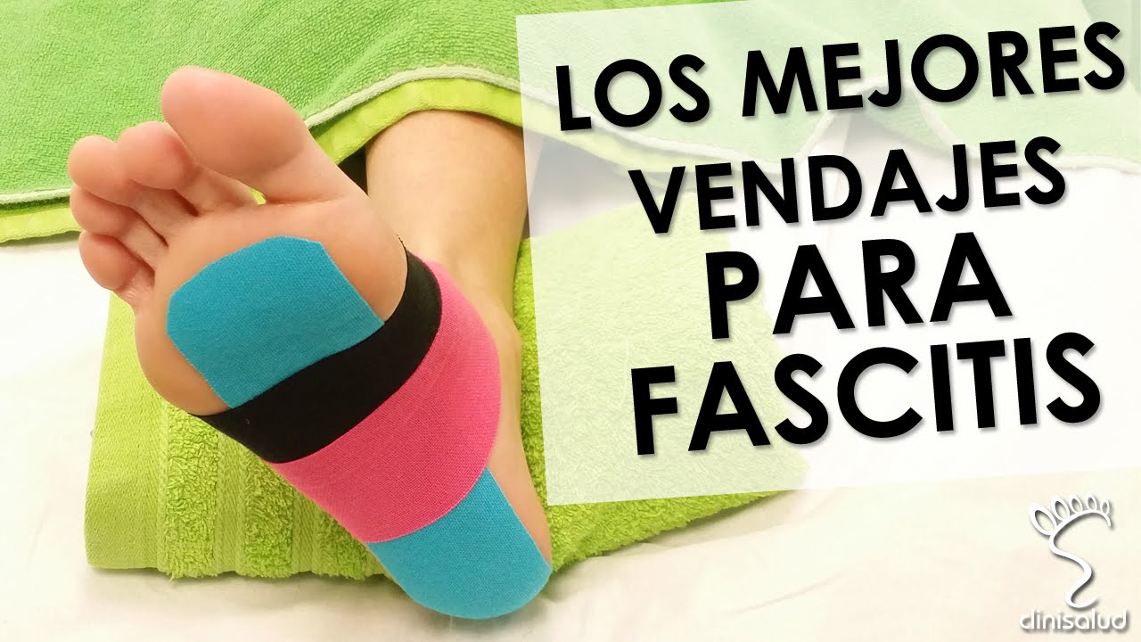 Vendaje para fascitis o dolor en el talón