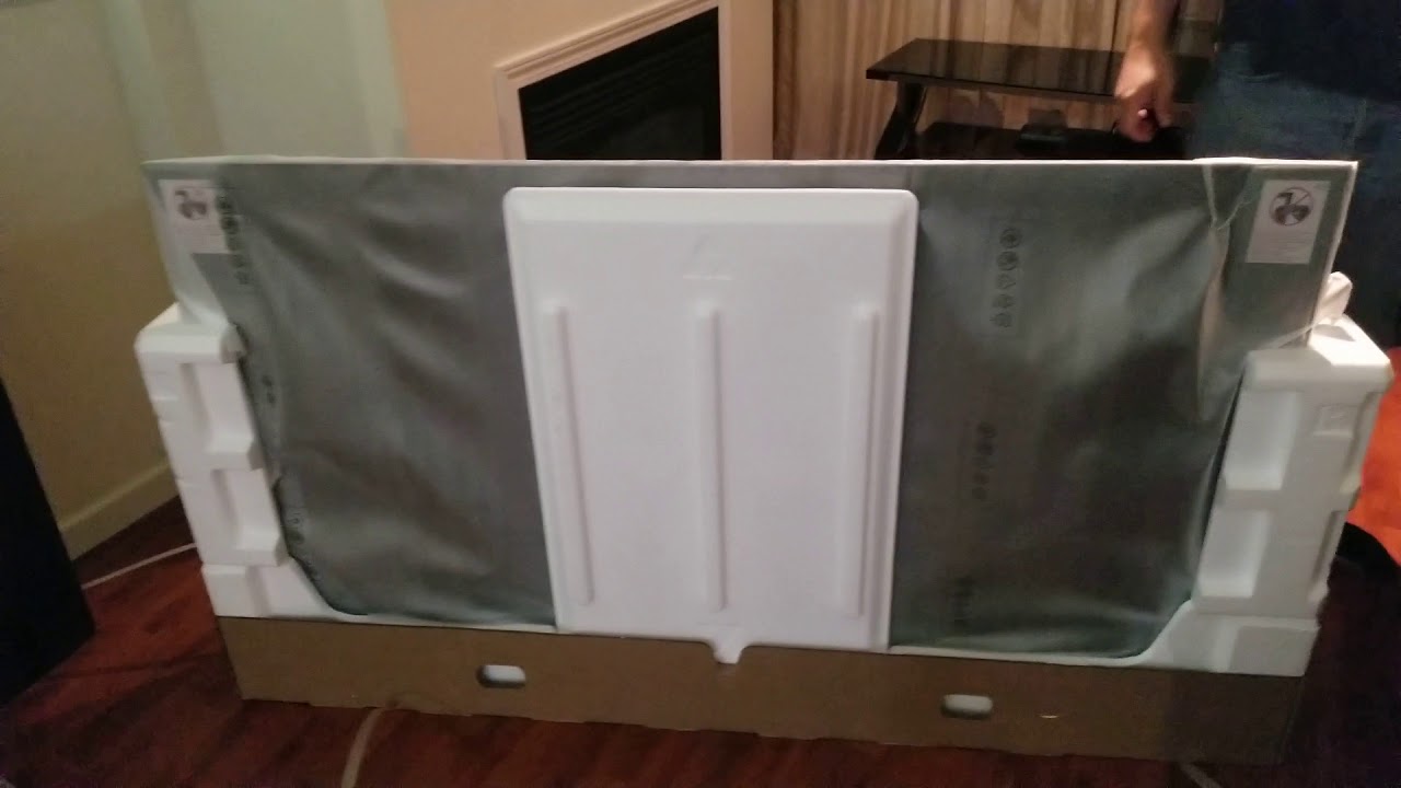 Samsung 65” NU 8000 unboxing and setup