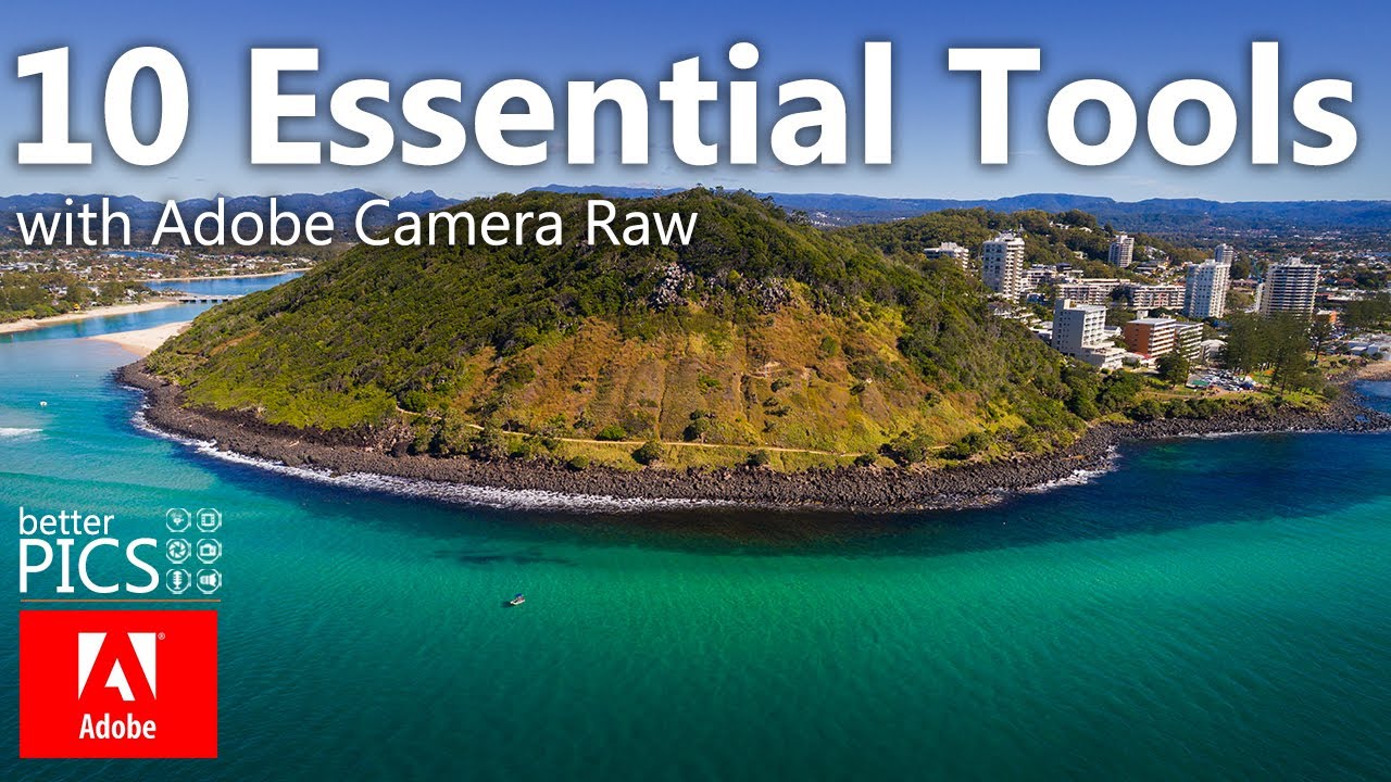 10 Essential Tools in Adobe Camera Raw | #AdobeCameraRaw #ImageEditing #RawImageWorkflow