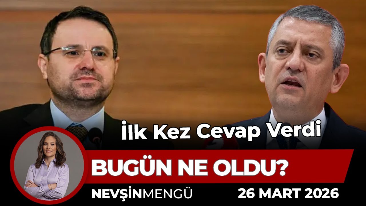 Erdoğan Detayı Ne? | Nevşin Meng&uuml; Bug&uuml;n Ne Oldu?