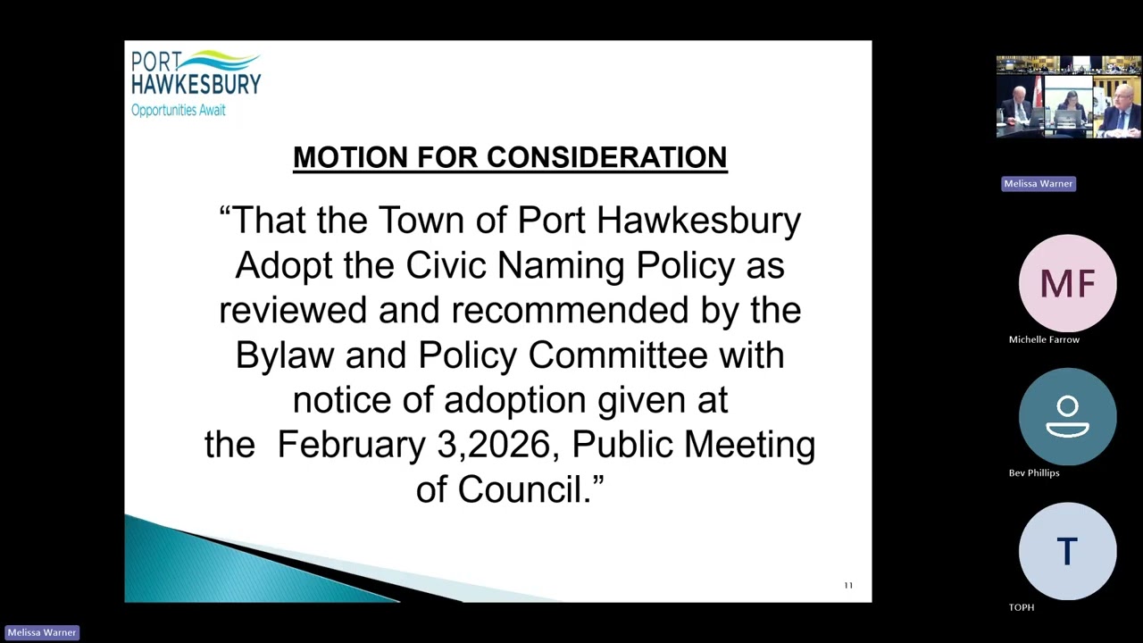 Special Public Meeting - February 17, 2026