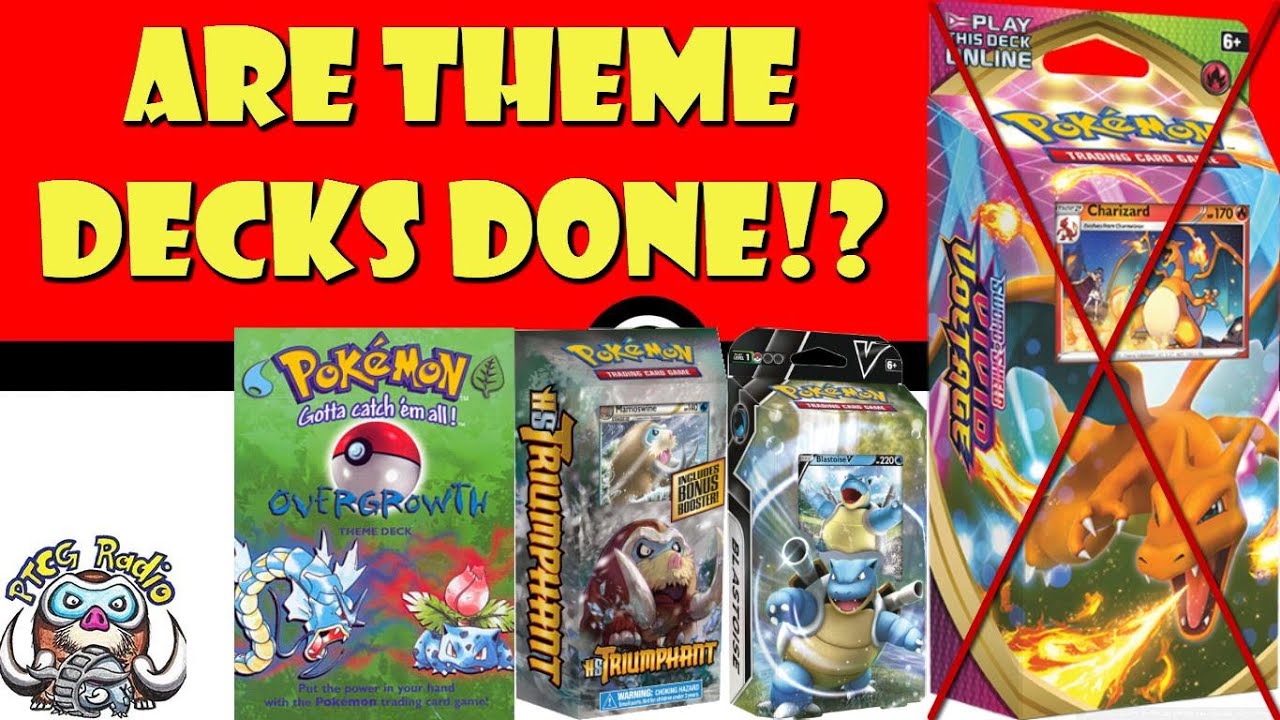 Are Pokémon TCG Theme Decks Done!? (No More Theme Decks!?)