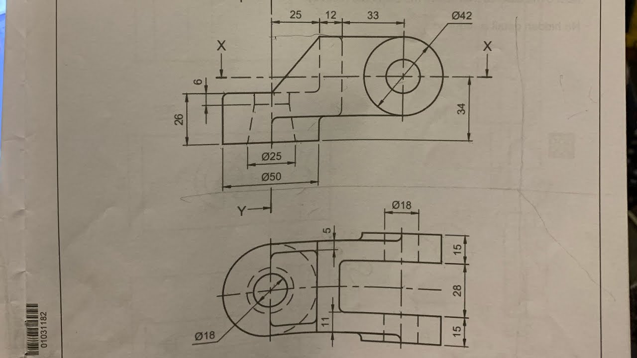 Engineering Drawing N3/Sectional Drawing(24 November 2022)Part 1️⃣