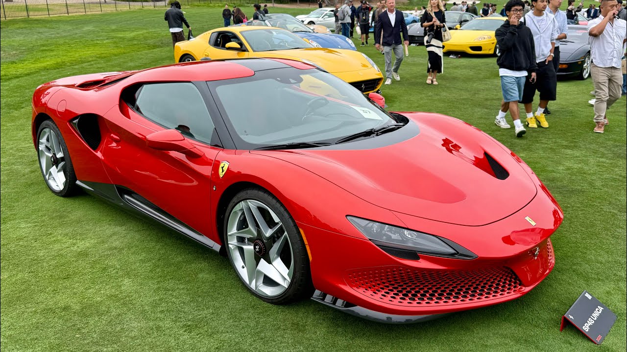 Уникальные Ferrari на Неделе автомобилей 2026 года, которые вы еще не видели!!