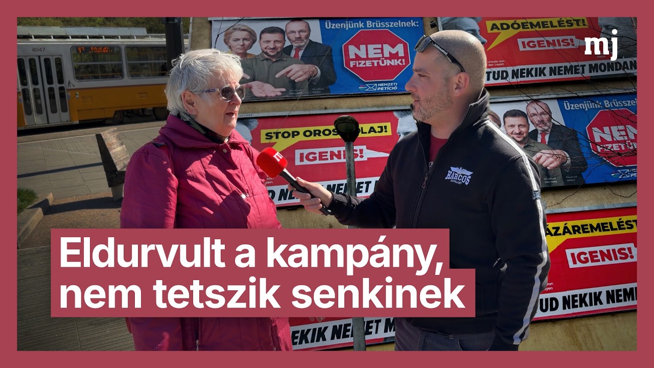Nem tetszik a durvul&oacute; kamp&aacute;ny az utca ember&eacute;nek