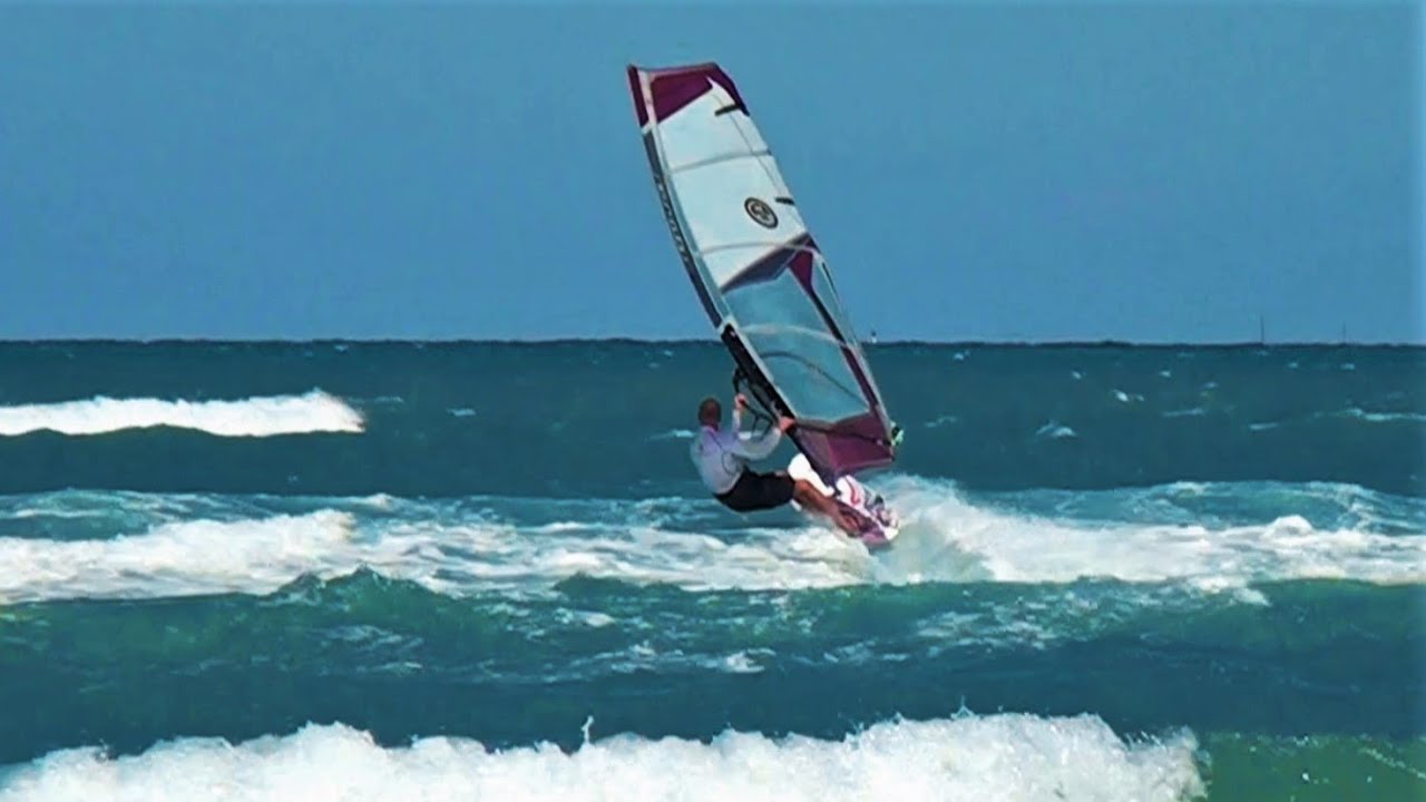 Windsurfing Gargano Vieste Spiaggia Lunga August 2022