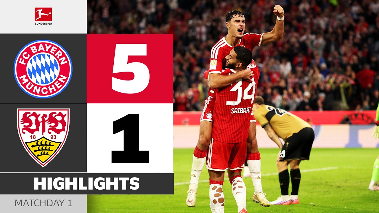 Bayern Back With a Bang! | FC BAYERN - VFB STUTTGART | Highlights | Matchday 1 &ndash; Bundesliga 2026/27
