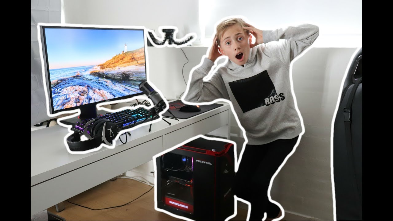 JEG FÅR EN NY PC! (SKETCH)