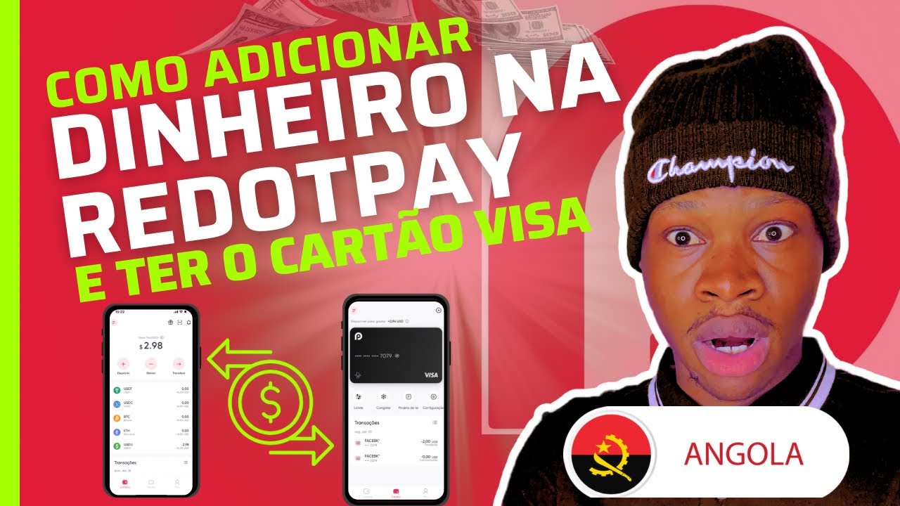 Como Adicionar Dinheiro na REDOTPAY: Solicitar Cartão VISA e Ganhar DINHEIRO 2025