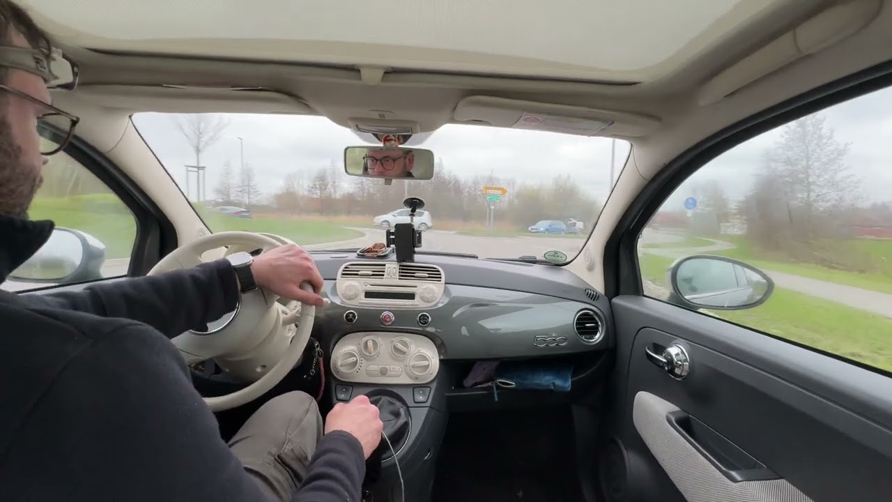 Fiat 500 (2007&ndash;2015) Probefahrt und Impressionen - Fiat 500 test-drive and Impression ASMR