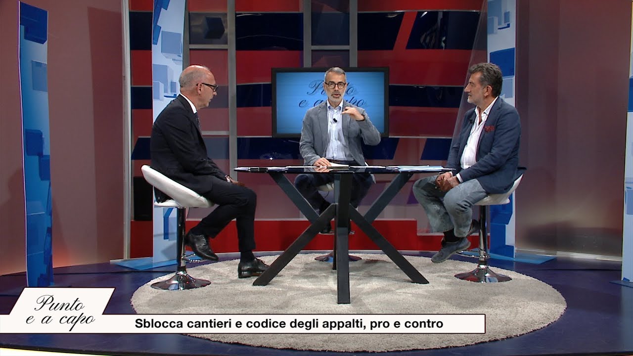 Sblocca cantieri e codice degli appalti con Carlo Beltrami e Gianmaria Casella