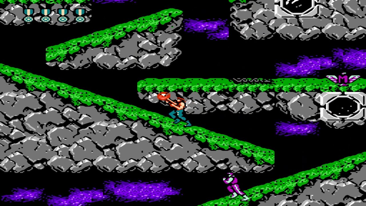 Phá Đảo Game Super Contra 4 nút với 1 mạng ( NES ) tuổi thơ tôi