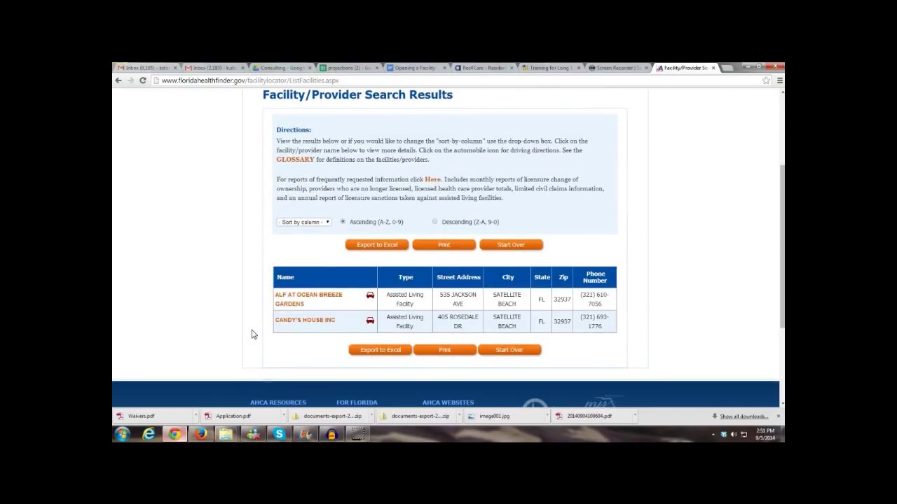 Opening an Assisted Living Facility Show Part 1
