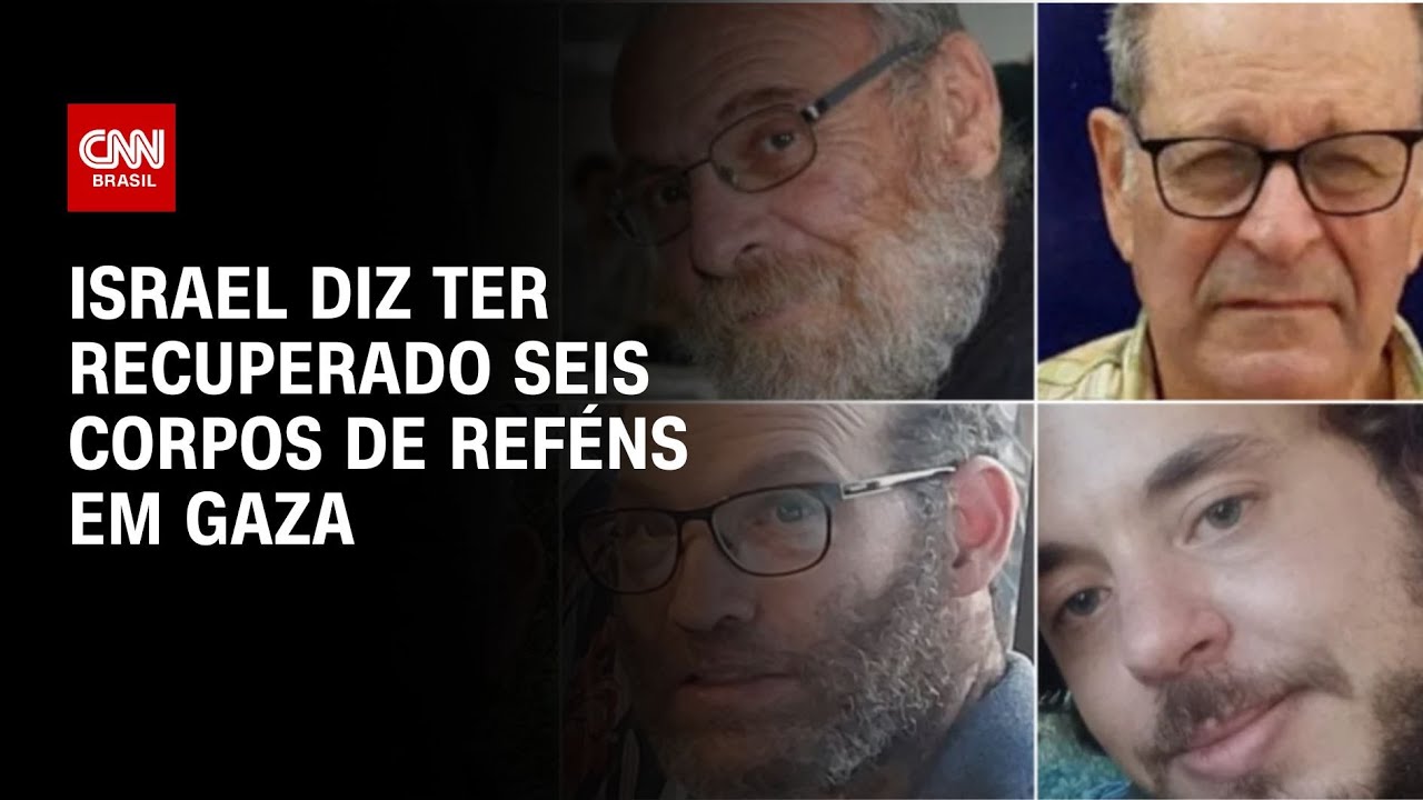 Israel diz ter recuperado seis corpos de reféns em Gaza | LIVE CNN