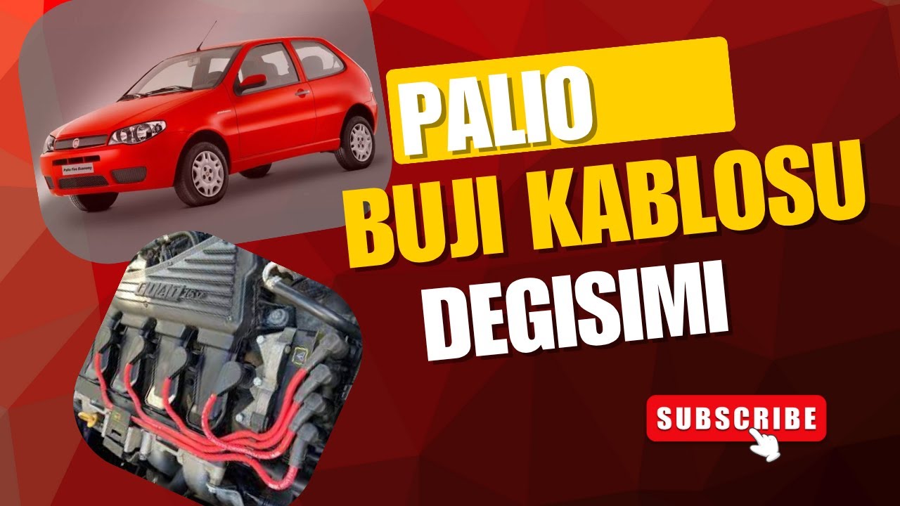 Fiat Palio Buji Kablosu Değişimi | Fiat Palio Spark Plug Cable Replacement