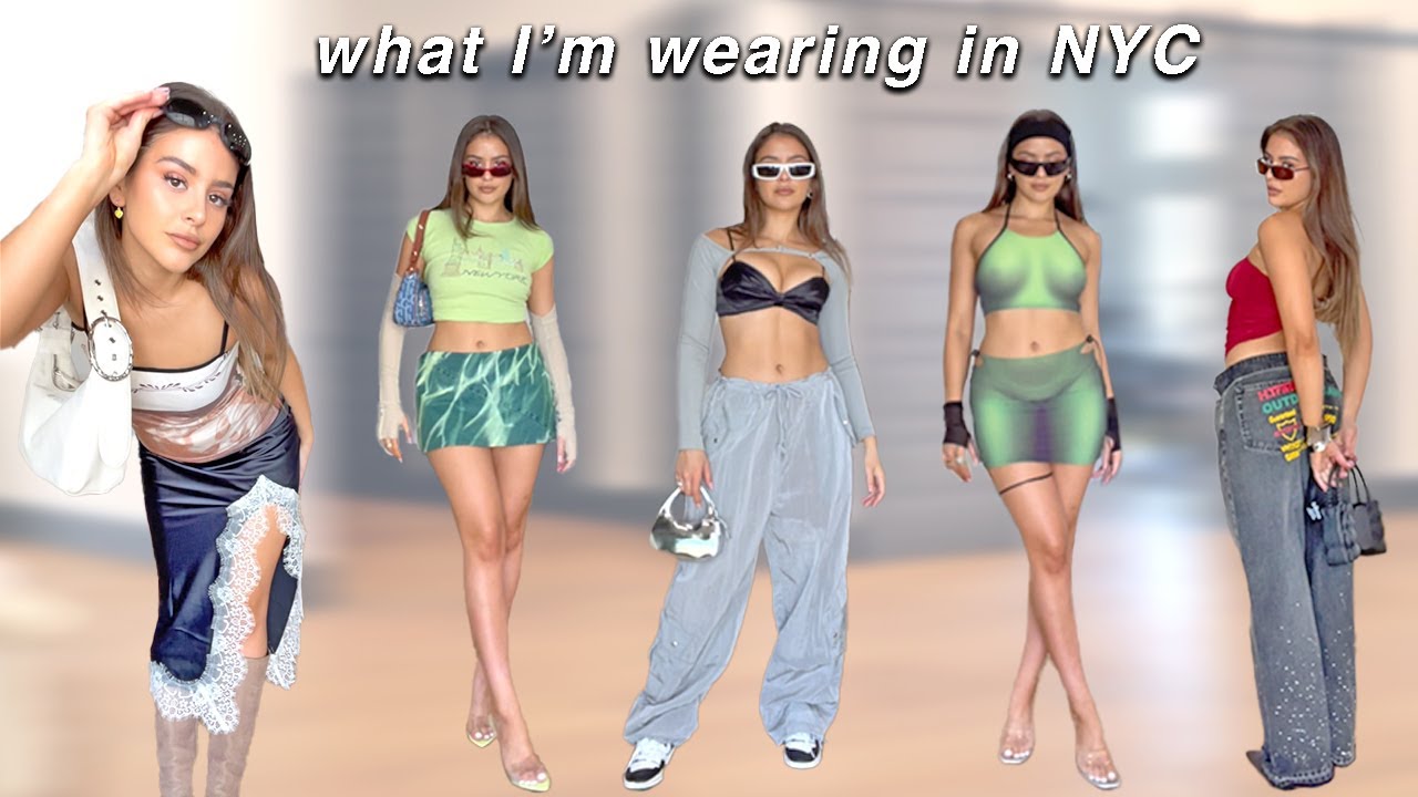 pick outfits with me for New York...styling sesh