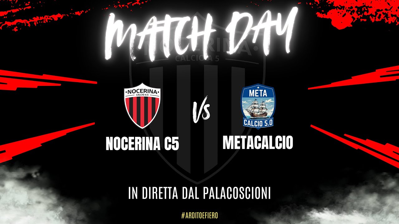 NOCERINA vs METACALCIO: la diretta della gara