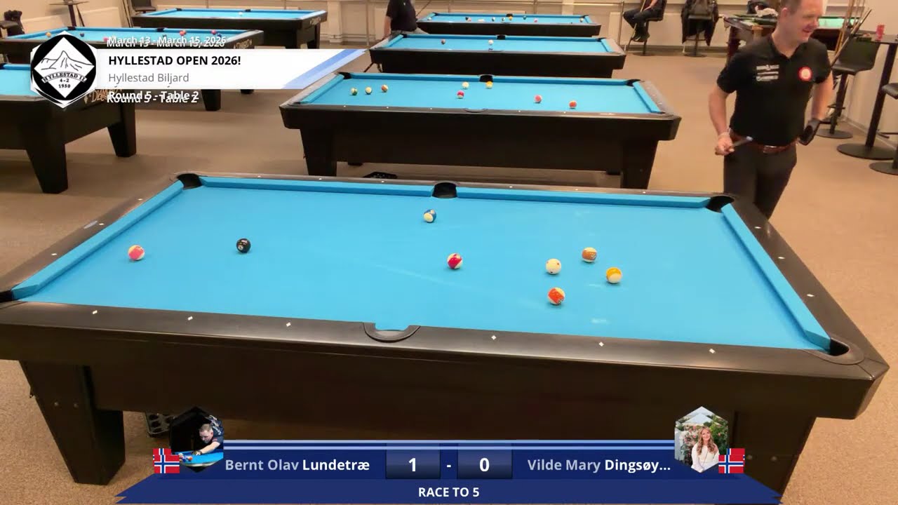 Hylllestad open 2026 Vilde M. D. Holme vs Bernt Olav Lundetræ