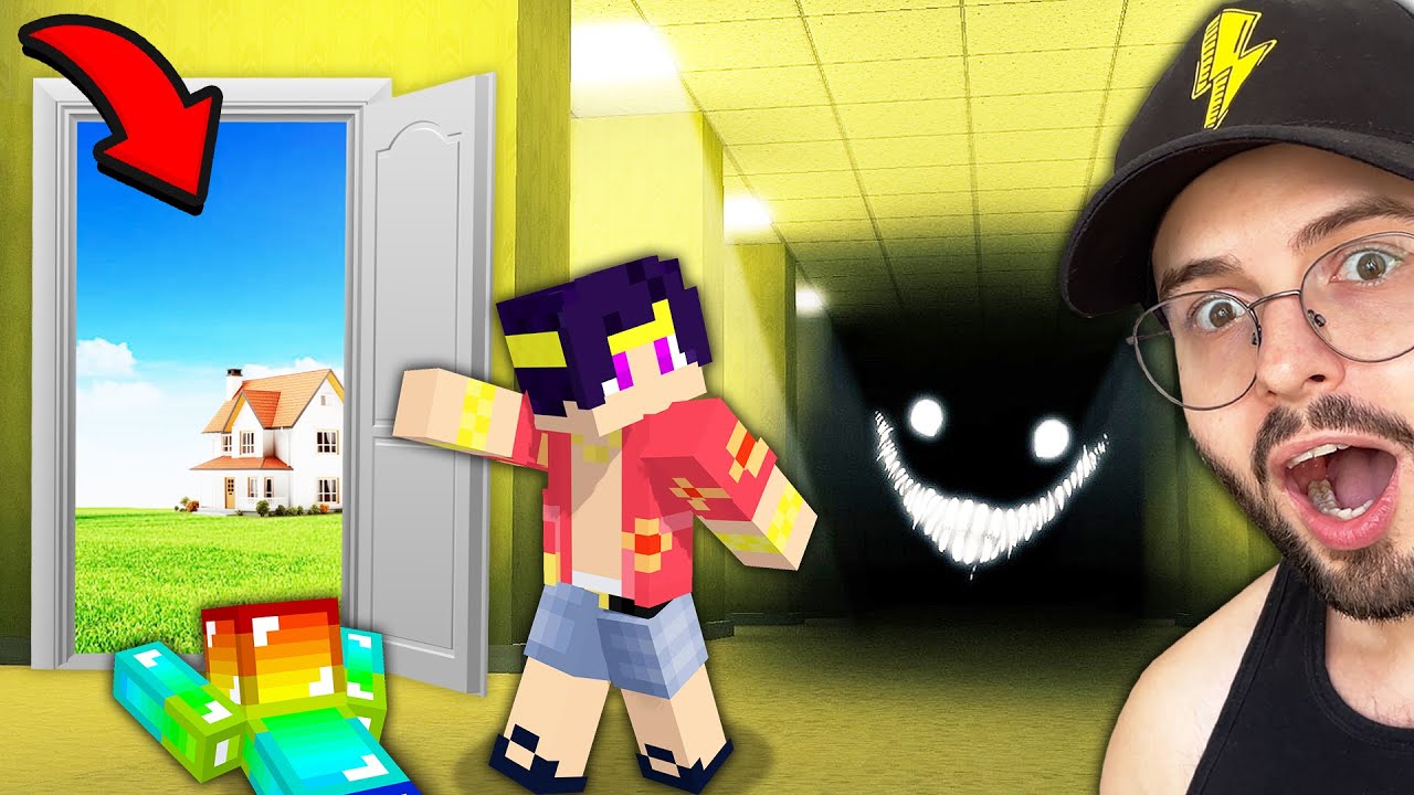 Am gasit IESIREA din BACKROOMS MINECRAFT cu Boto!