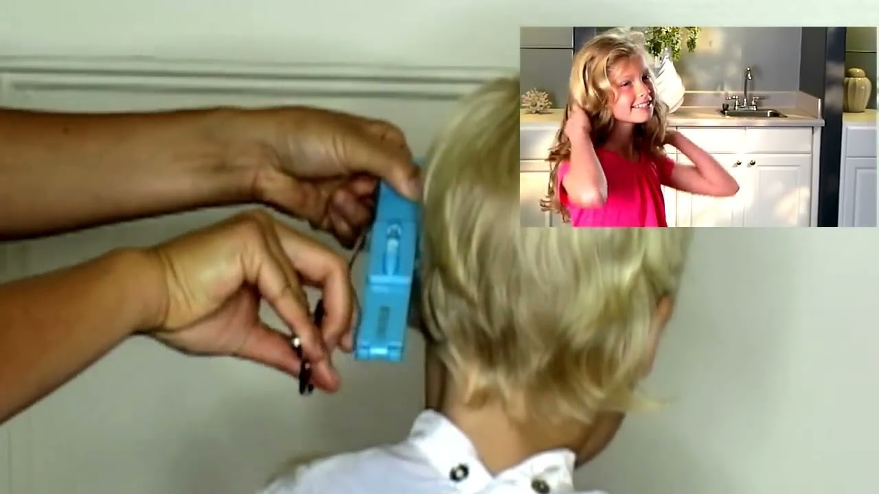 How to cut a BOYS haircut! Easy kids haircutting at home.