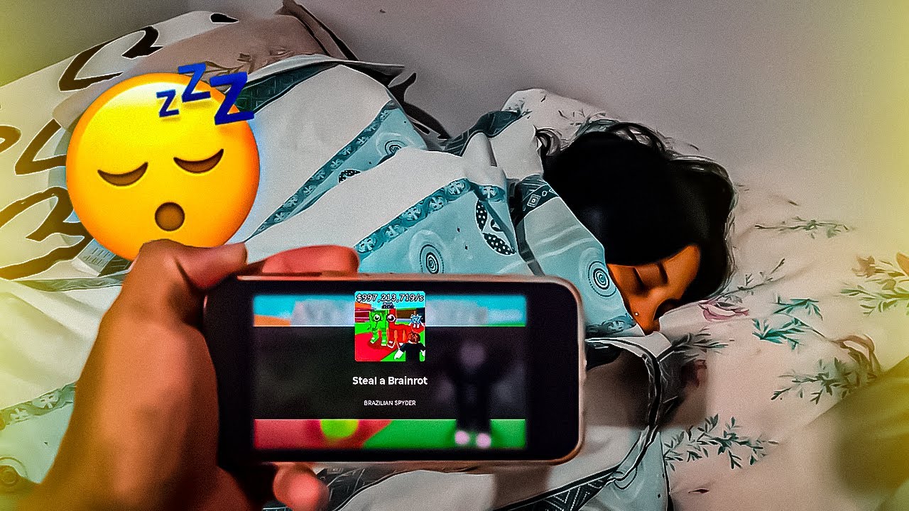 🔥 INVADI A CONTA DA MINHA IRM&Atilde;ZINHA E DA MINHA M&Atilde;E E ROUBEI TODOS OS BRAINROTS FAVORITO DELAS!! 😢