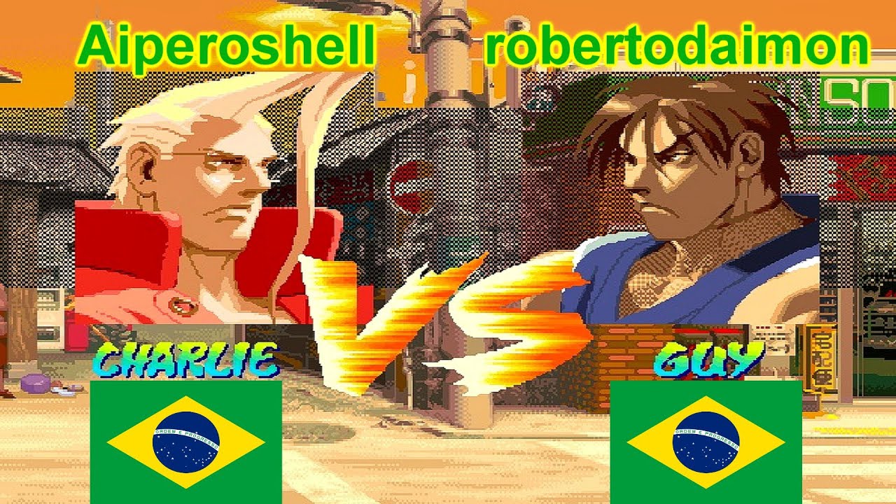 Street Fighter Alpha - Aiperoshell vs robertodaimon FT10