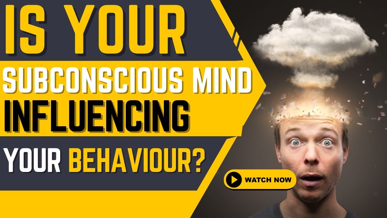 What's Influencing Your Behavior? Unlock The Power of the Subconscious Mind! #motivation #youtube