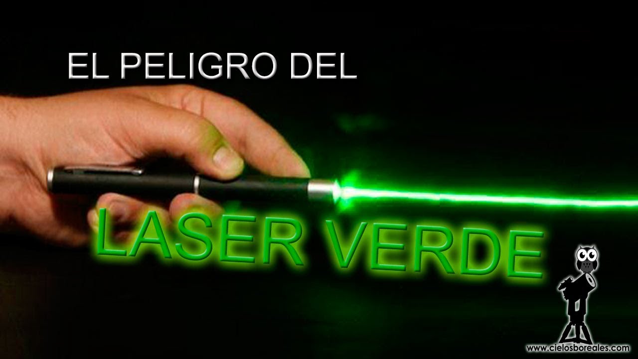 El PELIGRO del LASER VERDE ⚡‼