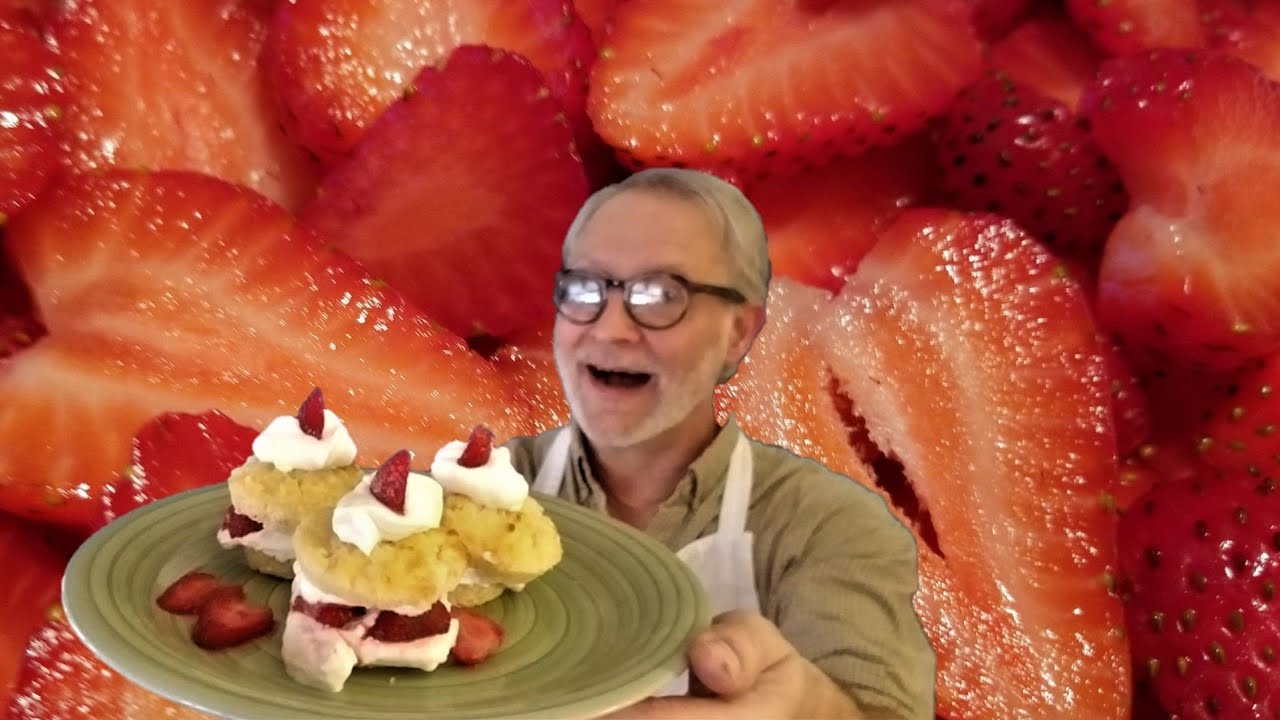 GÂTEAUX SABLÉS CÉTO AUX FRAISES & À LA CRÈME CHANTILLY SANS SUCRE SANS GLUTEN LOW CARB