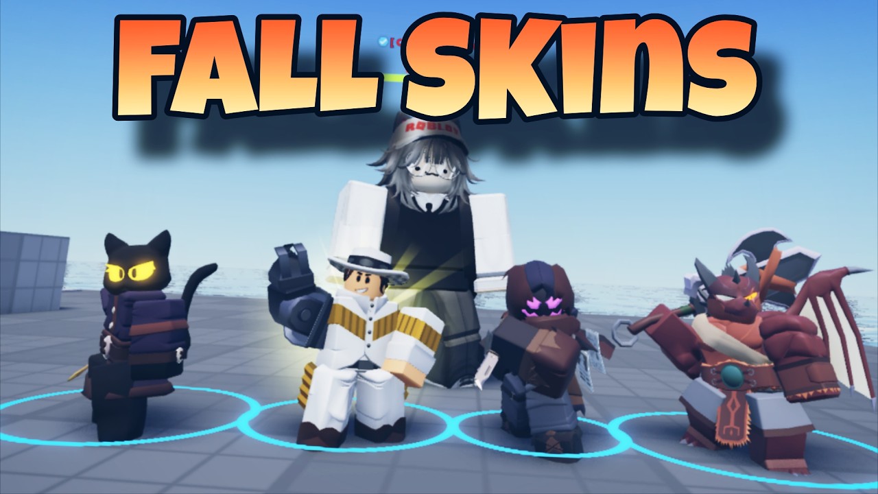 TDS NEW FALL SKINS SHOWCASE | ROBLOX TDS