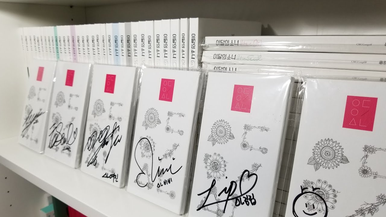 [이달의소녀 콜렉션] Complete LOONA Album, Photocard, Poster, Rare & Signed Merchandise Collection