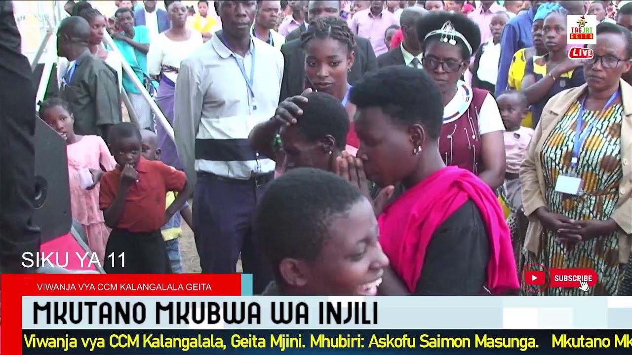 TAG - JRT, GEITA MJINI - MKUTANO MKUBWA WA INJILI VIWANJA VYA CCM KALANGALALA, GEITA MJINI.