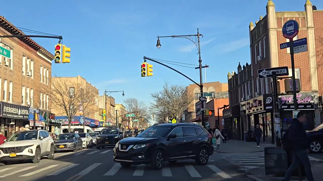 Driving Around Ridgewood and Glendale in Queens NYC