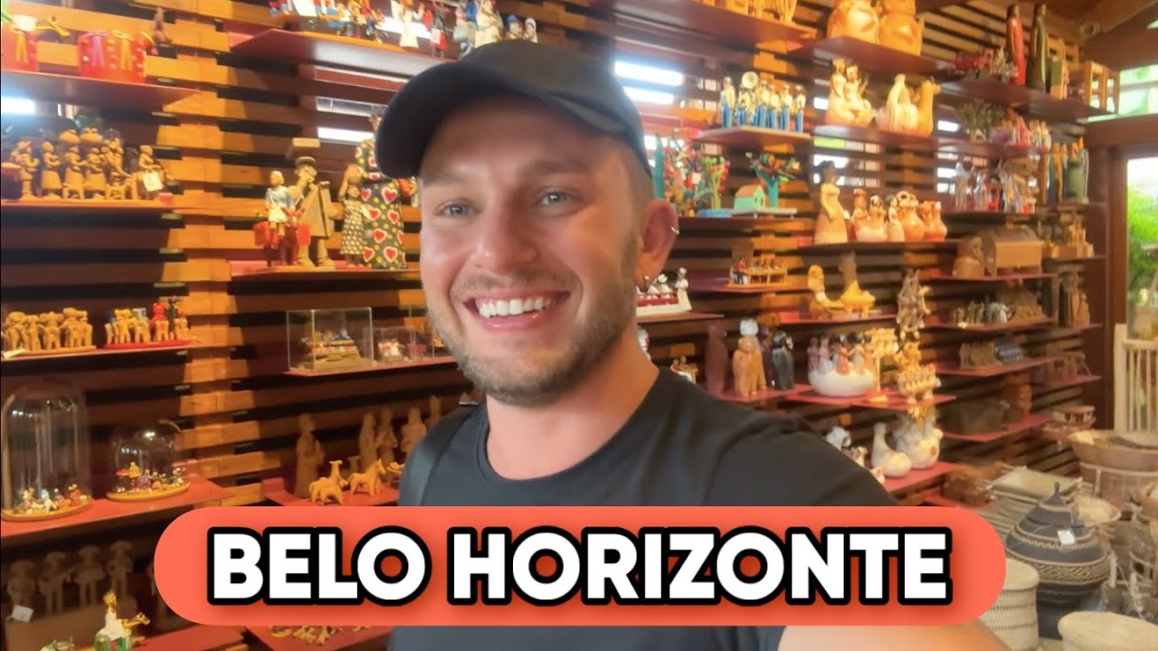 Explorando Belo Horizonte 🇧🇷 - Comi de TUDO no MERCADO e MELHORES Restaurantes | Henrique Buttler