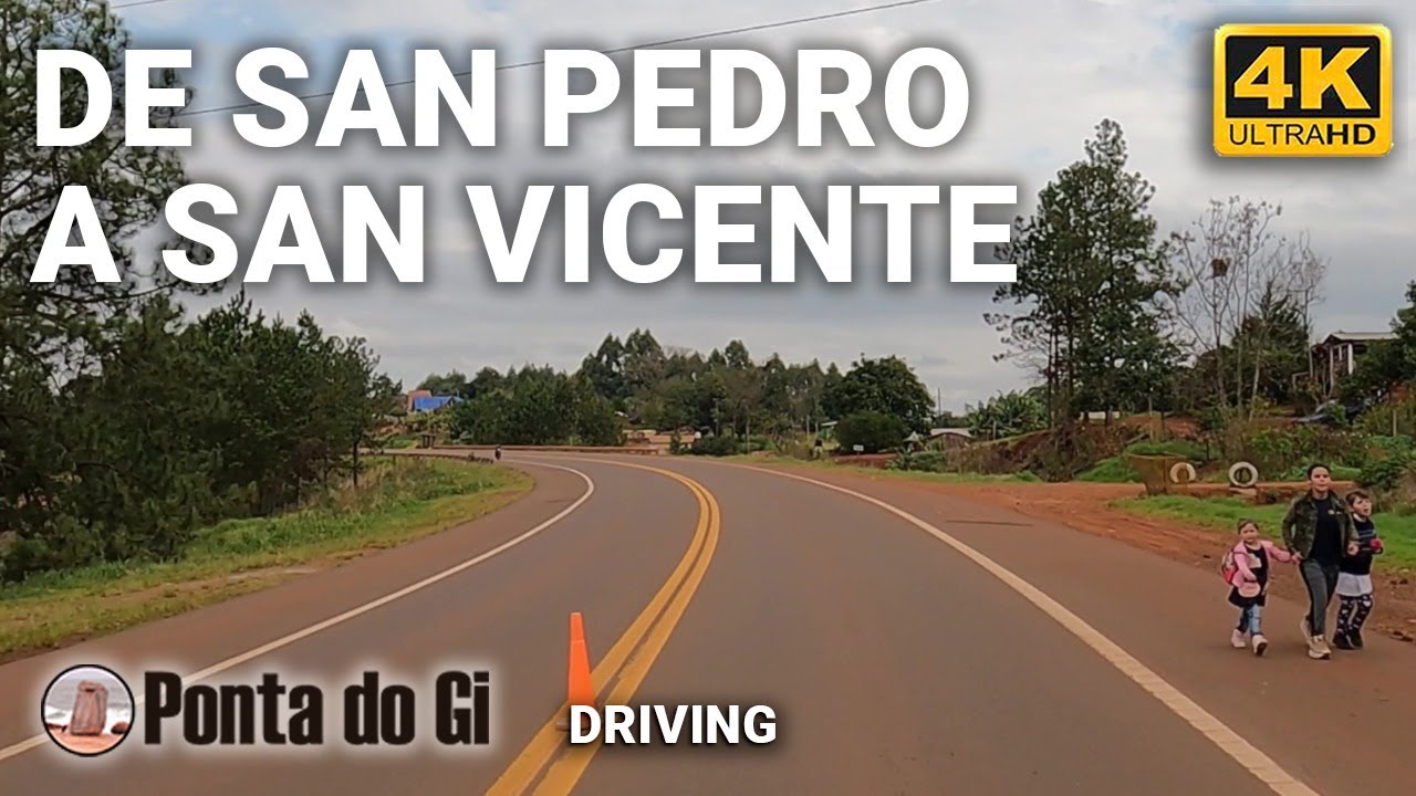 RUTA NACIONAL 14 [de SAN PEDRO a SAN VICENTE] completo SIN CORTES #driving 2023 MISIONES - ARGENTINA