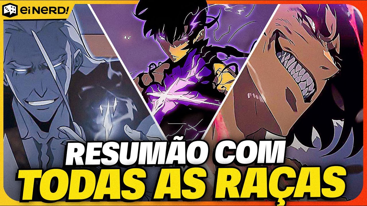 SOLO LEVELING: TODAS AS RA&Ccedil;AS DO ANIME EXPLICADAS