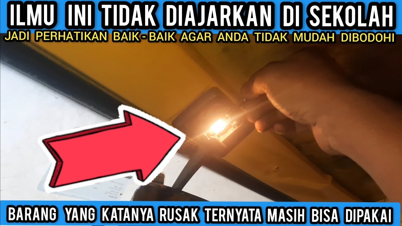 AKAL - AKALAN‼️(perbaikan lampu kabin atau lampu ruangan mobil)