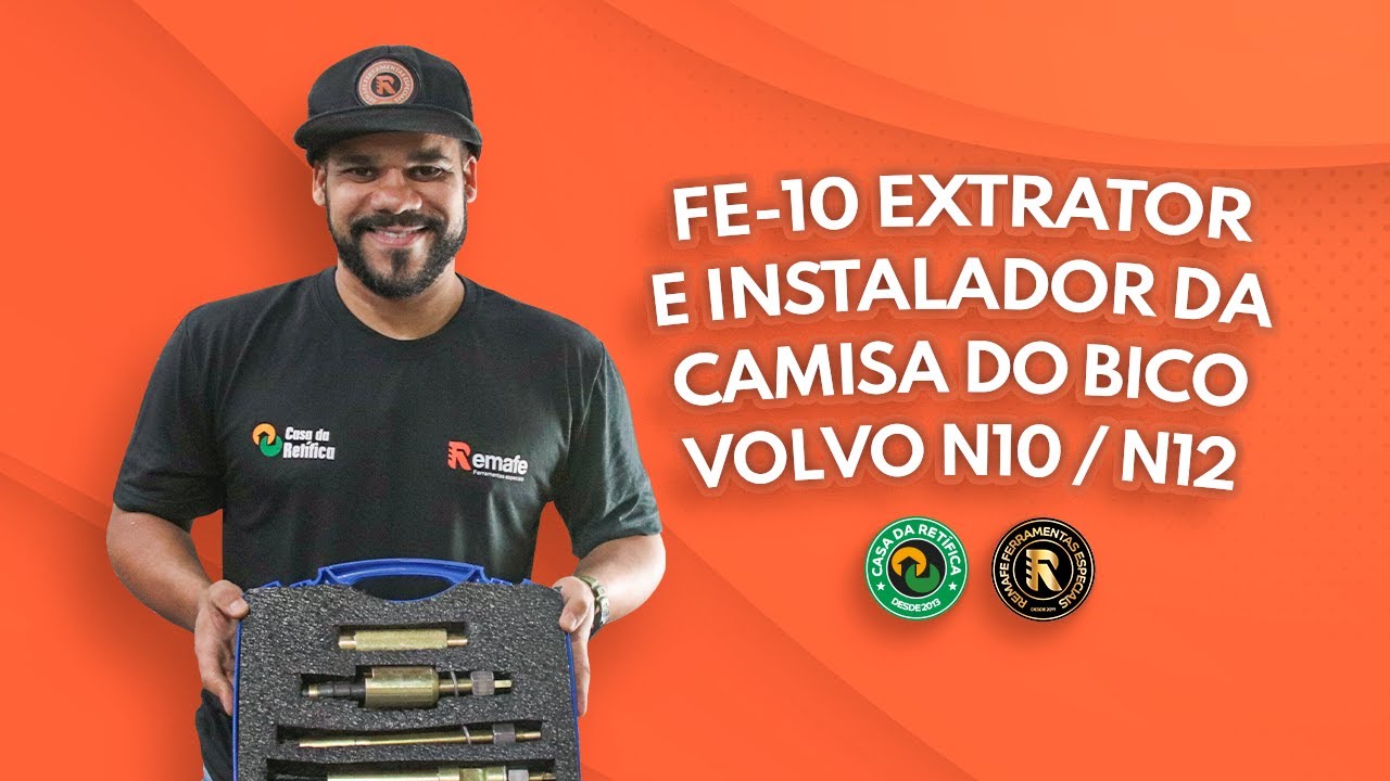 FE-10 Extrator e Instalador da Camisa do Bico Volvo N10 / N12