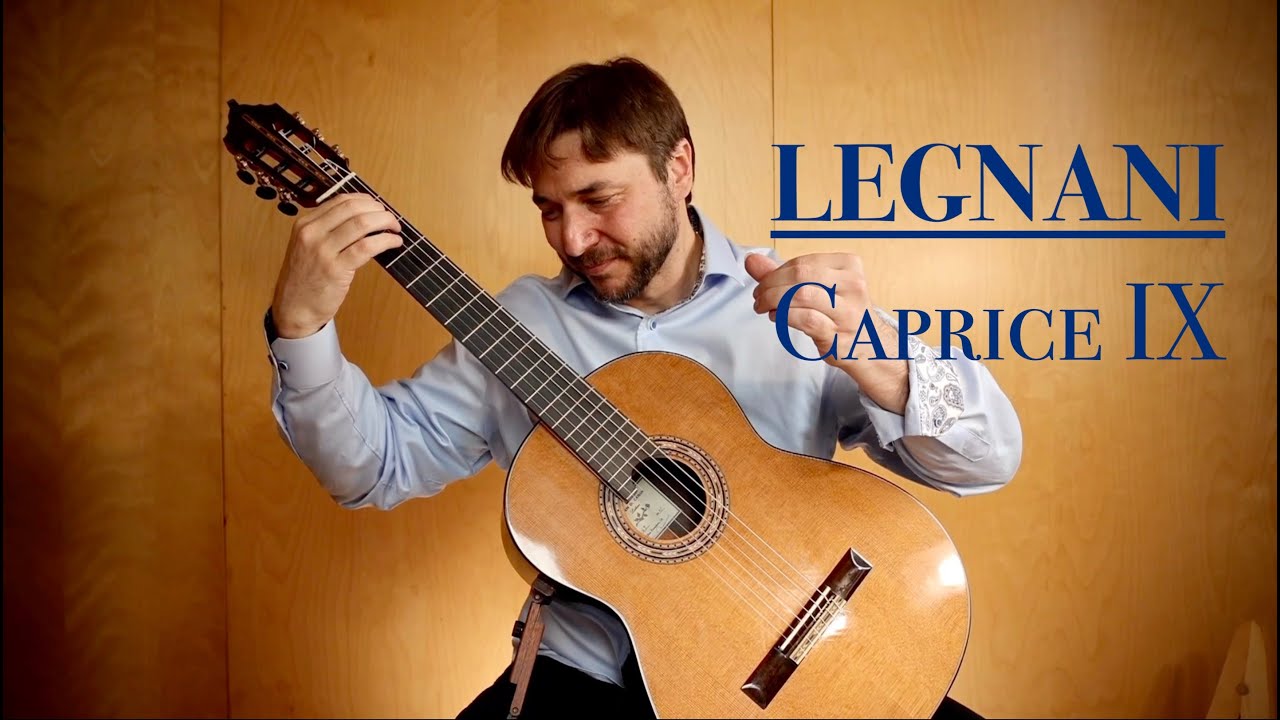 Luigi Legnani - Caprice no.9 - Classical Guitar (Antoine Pansera)