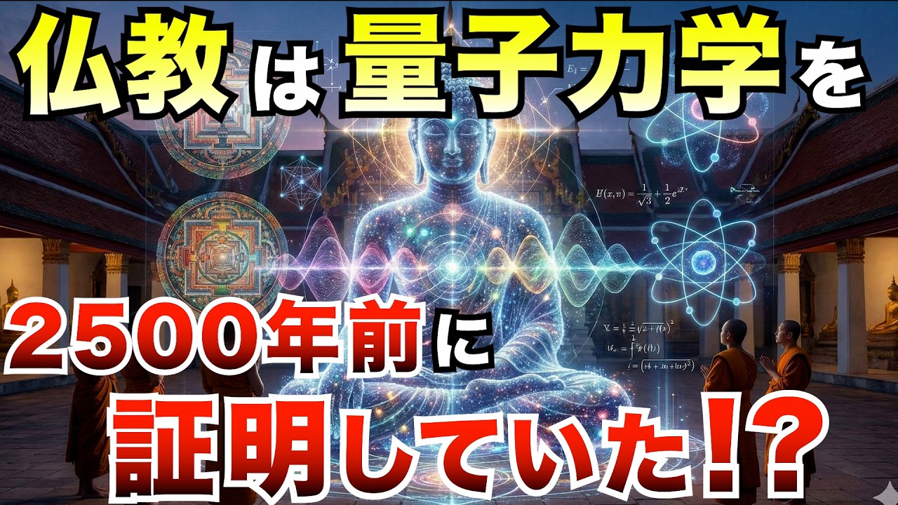 【科学と悟りの交差点】量子力学と仏教が辿り着いた“世界の正体”― 物理学者が東洋哲学に惹かれる理由