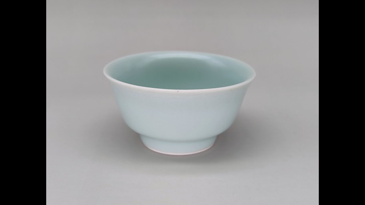翁士傑 汝瓷 壓手杯 S~V