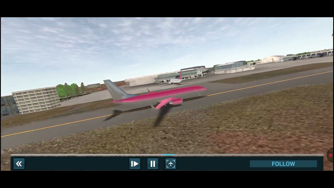 Flight Ted Striker Airlines BOEING 737         FULL LANDING  Belem   🛬   Sao Paulo