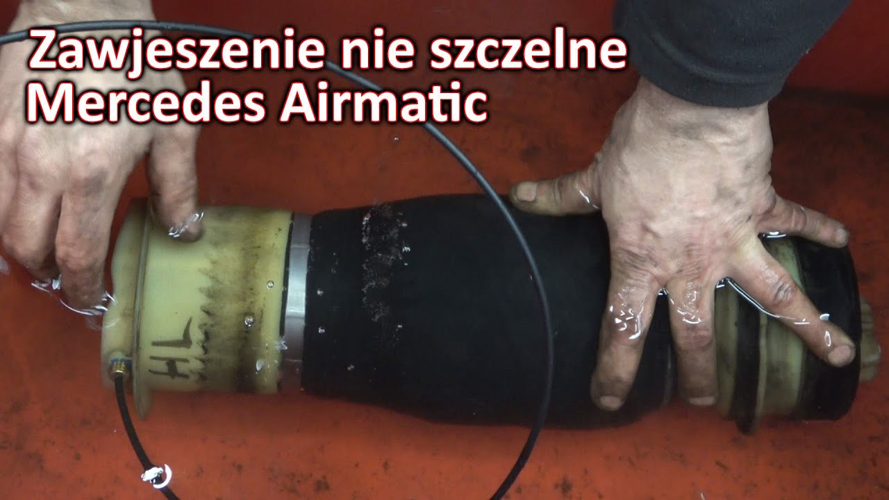 Mercedes W212 Zawjeszenie Airmatic nie szczelne